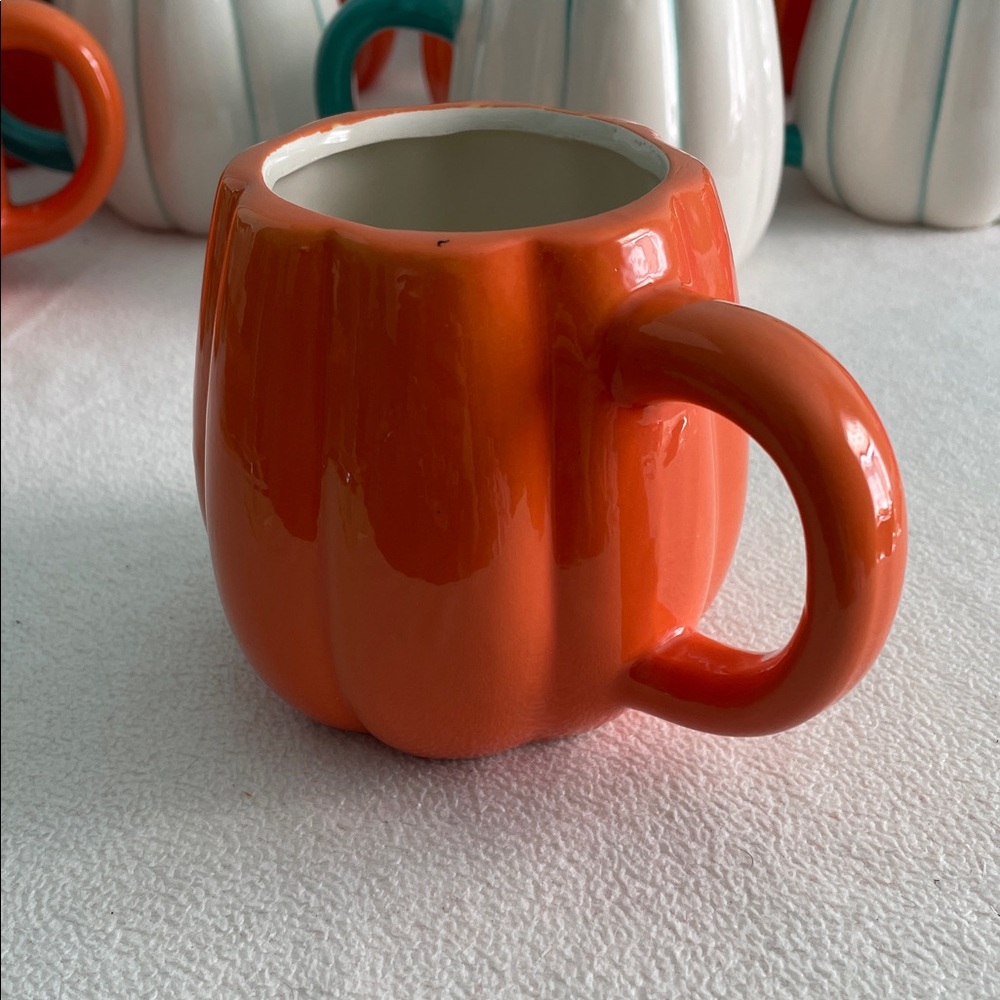 🍁🎃🍂 Orange Pumpkin Mug 🍁🎃🍂 - Picture 2 of 16